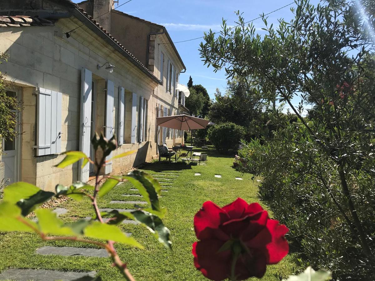 Le Pain De Lune Gite Et Chambre D'Hotes Avec Piscine Bourg-sur-Gironde Zewnętrze zdjęcie