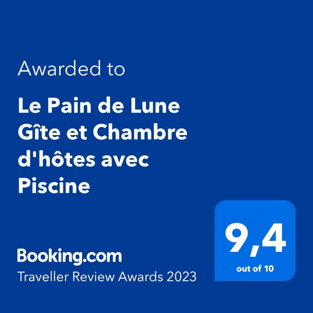 Le Pain De Lune Gite Et Chambre D'Hotes Avec Piscine Bourg-sur-Gironde Zewnętrze zdjęcie